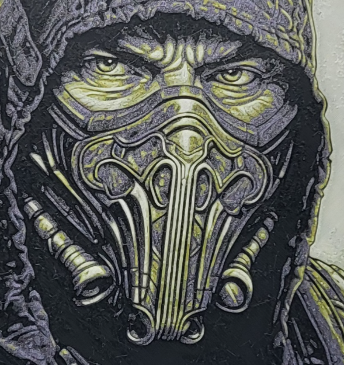 Mortal Kombat Rain Hueforge