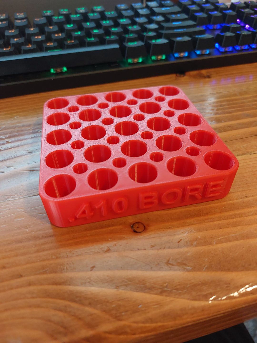 410 Bore Reloading Tray