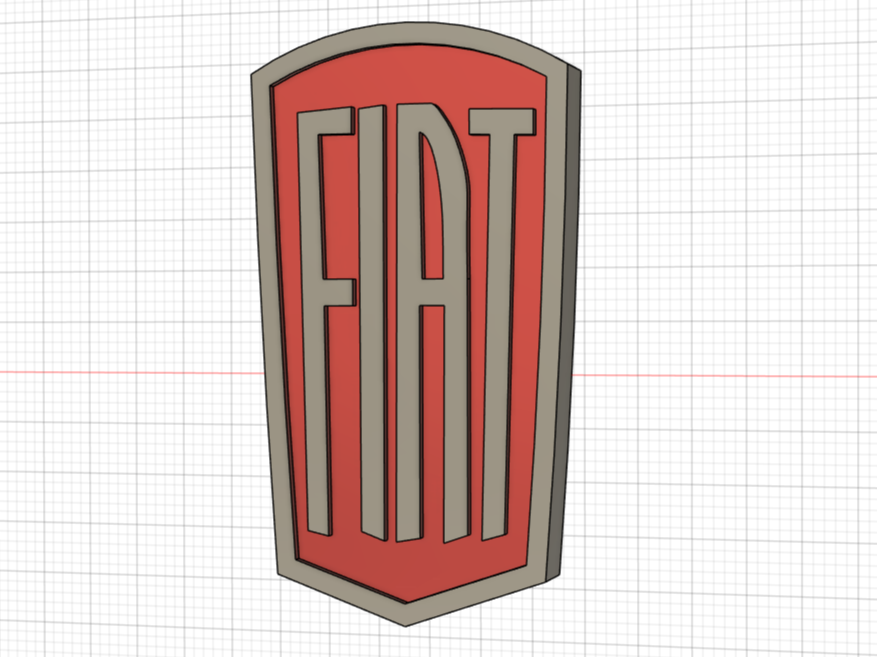 FIAT historical logo 1938-1949