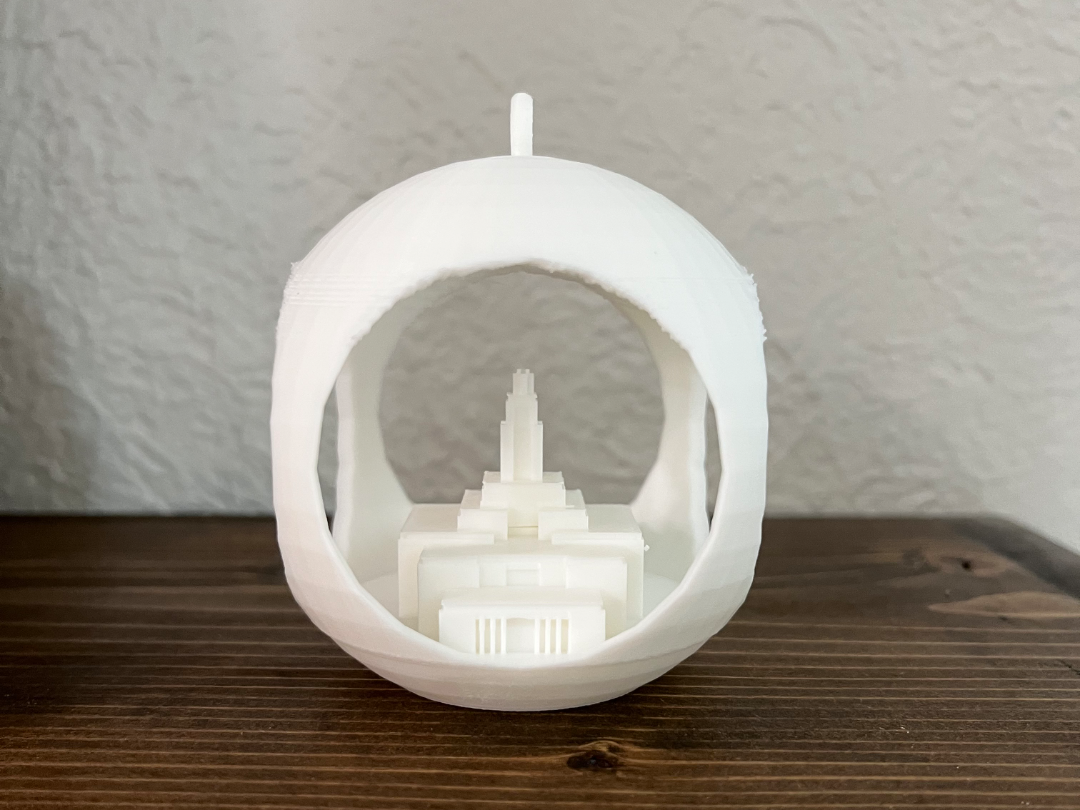 Draper Utah Temple Ornament