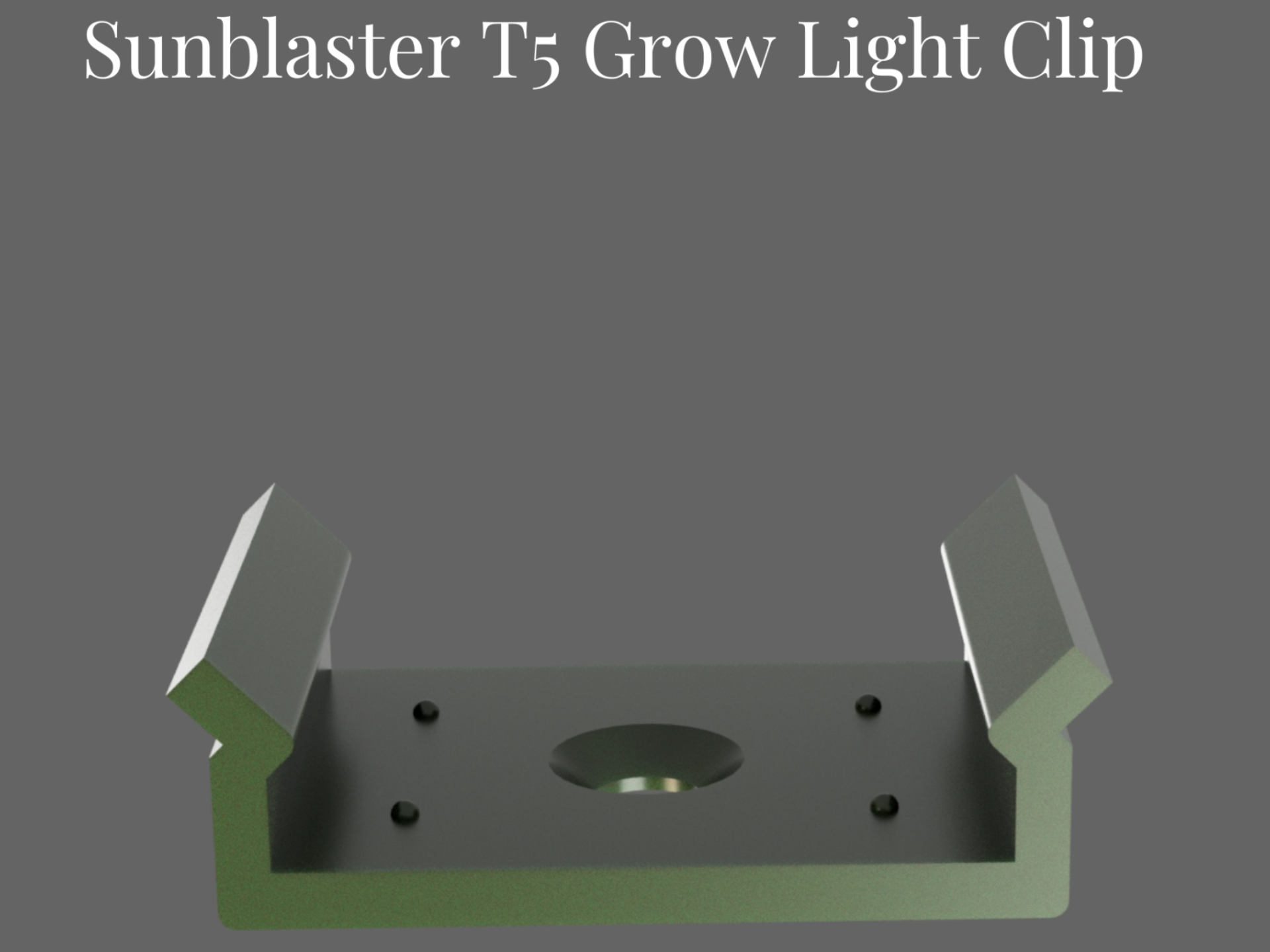 Sunblaster T5 Grow Light Clip