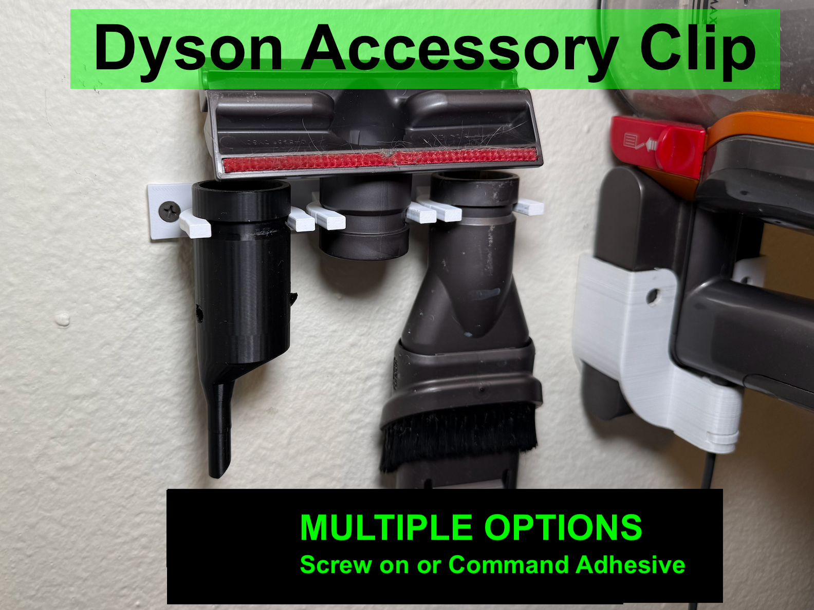Dyson Accessory Mount for 1-3 Tools