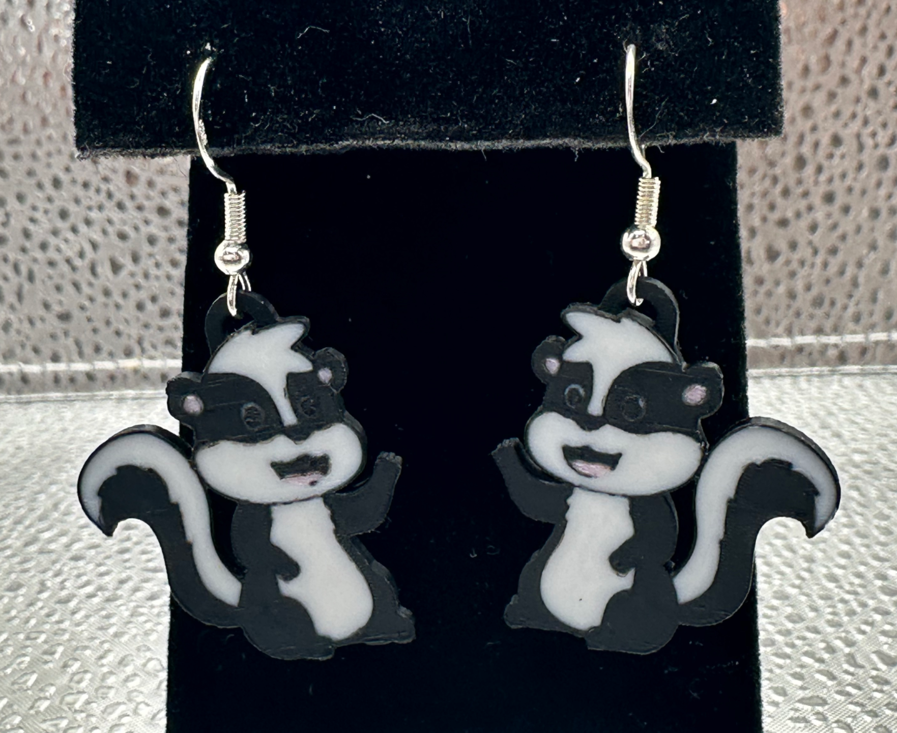 Skunk Earrings
