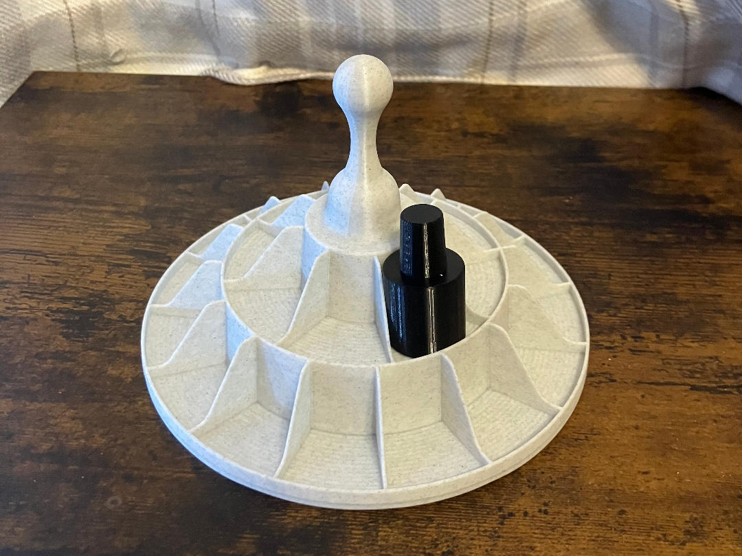 Revolving Round Nail Varnish/Polish Stand For 28mm