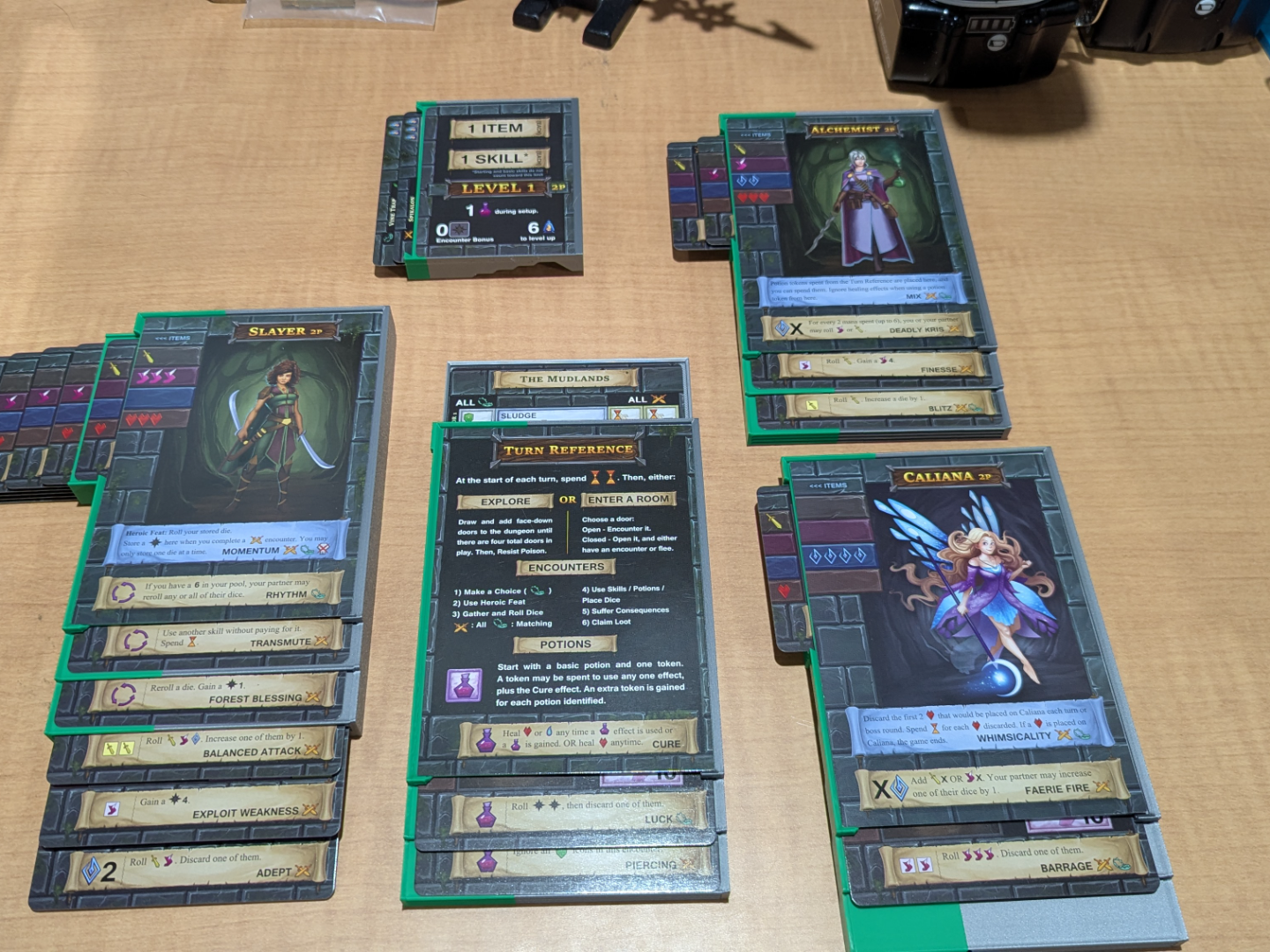 One Deck Dungeon Card Holders
