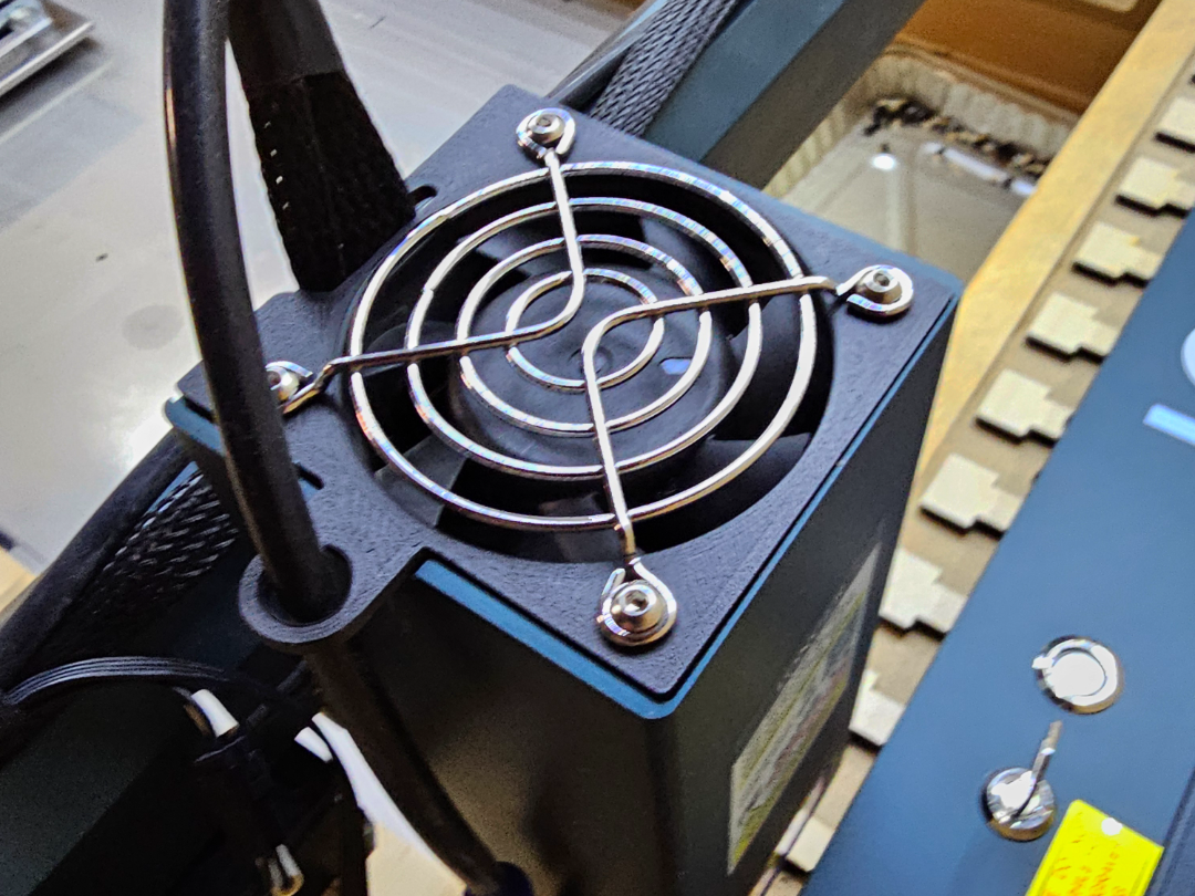 Replacement fan cover for Longer 30 & 40W lasers