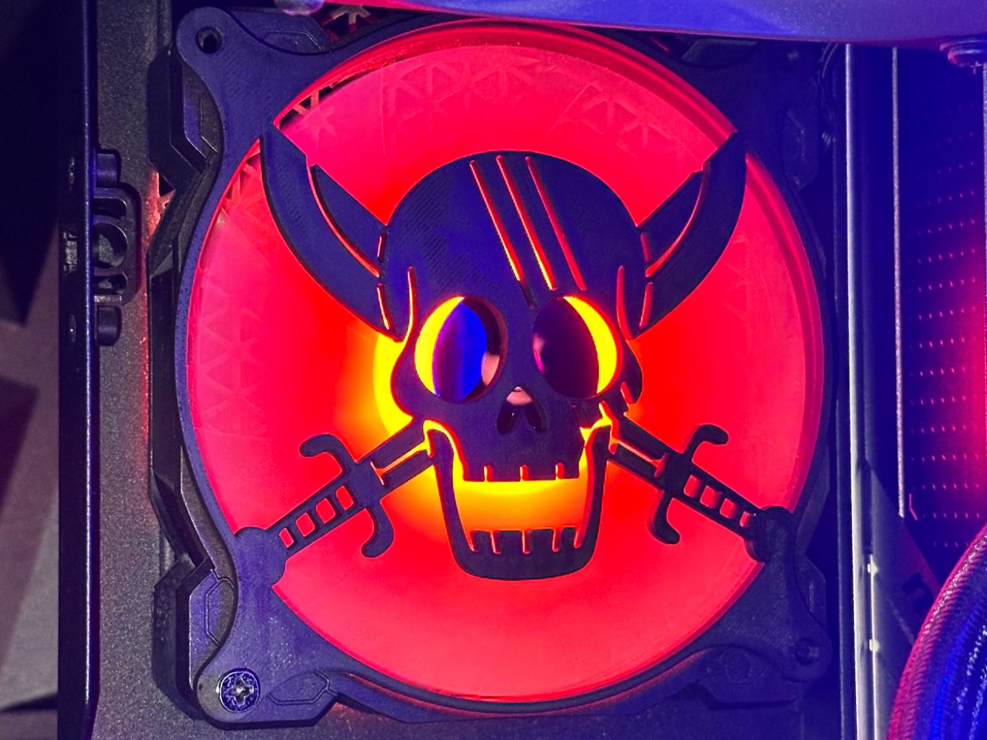 One Piece Shanks PC fan grill