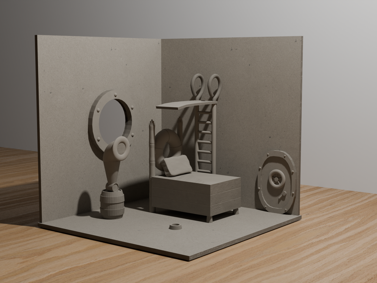 SpongeBob’s Bedroom Diorama