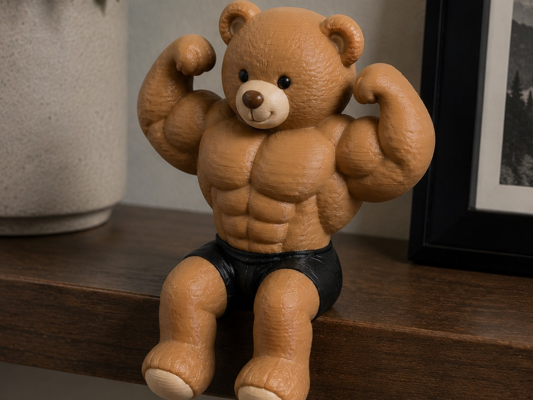 Muscular Teddy Bear
