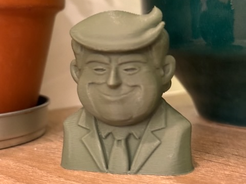 Stylized Presidential Bust [no AMS required]