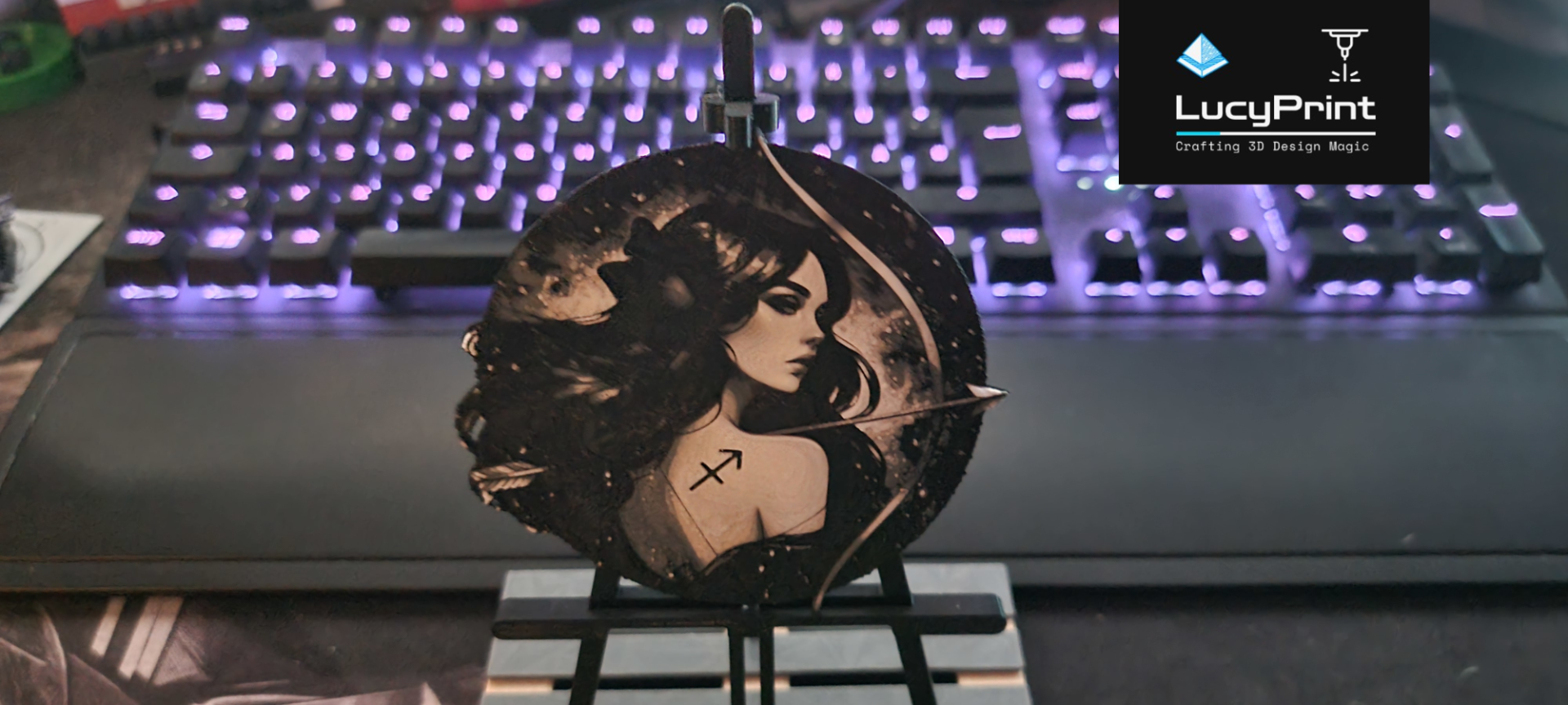 Zodiac sign Sagittarius - HueForge