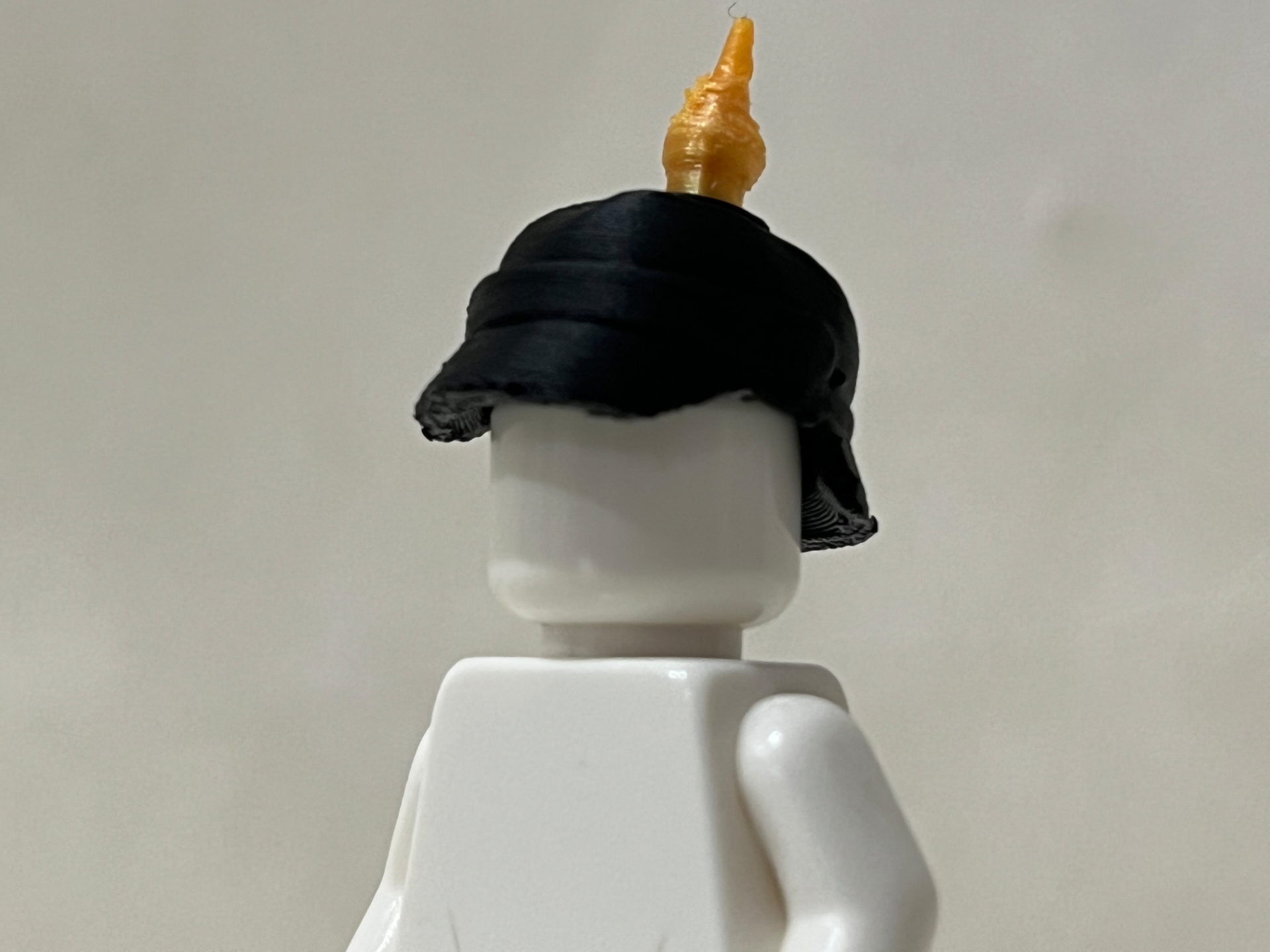 Brick WWI German Pickelhaube Helmet