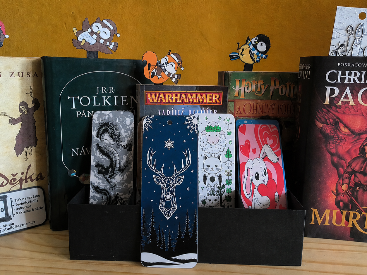 Winter Deer Bookmark