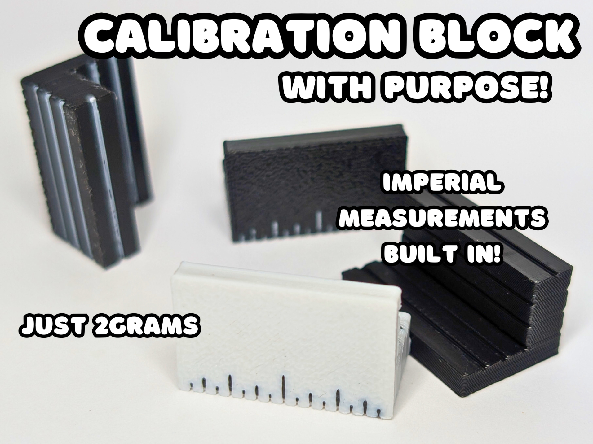 Calibration Cube - Setup Block - Measurement Tool