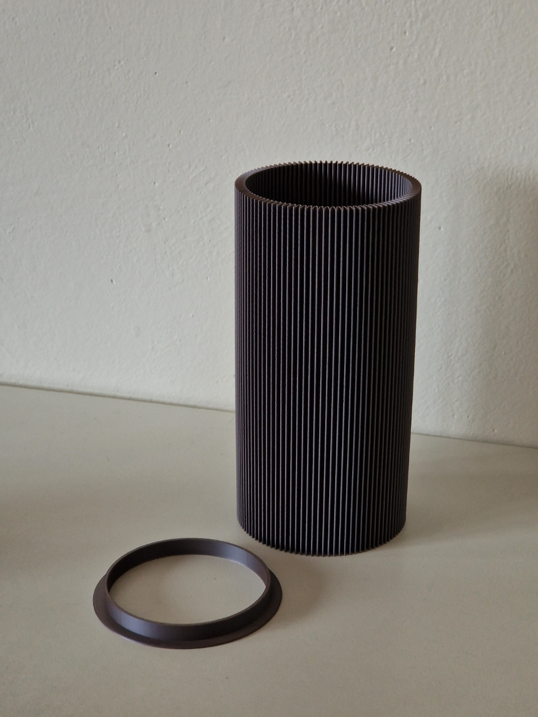 Modern Vase stiffening cap (without watertight insert)