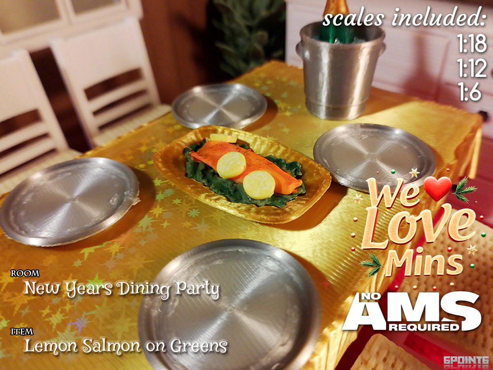 WLM - Food - Lemon Salmon on bed of Greens