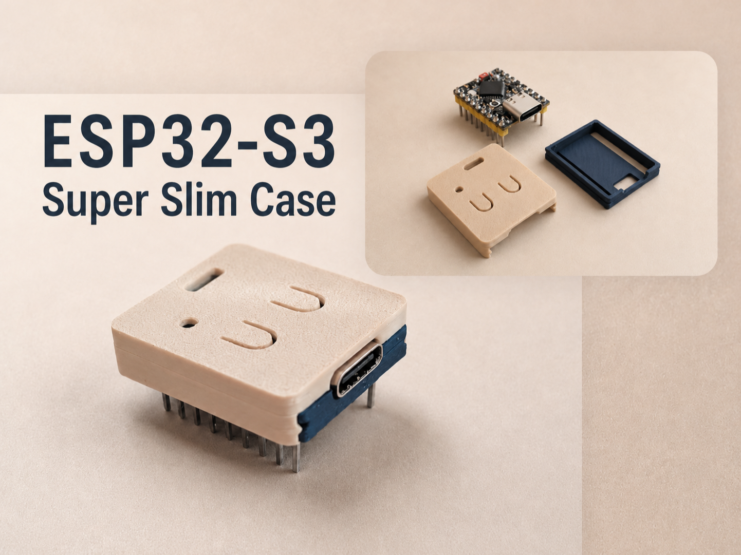 ESP32-S3 Super Mini Slim Case