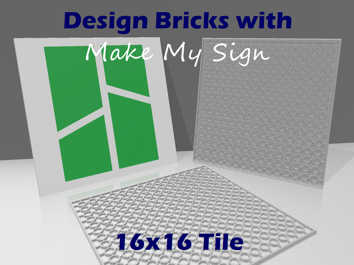 Tile 16x16 - Make own Bricks