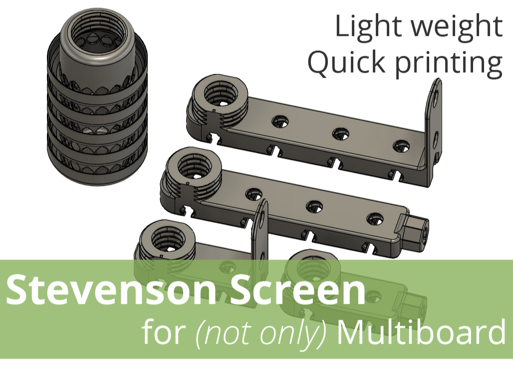 Mini Stevenson Screen for (not only) Multiboard