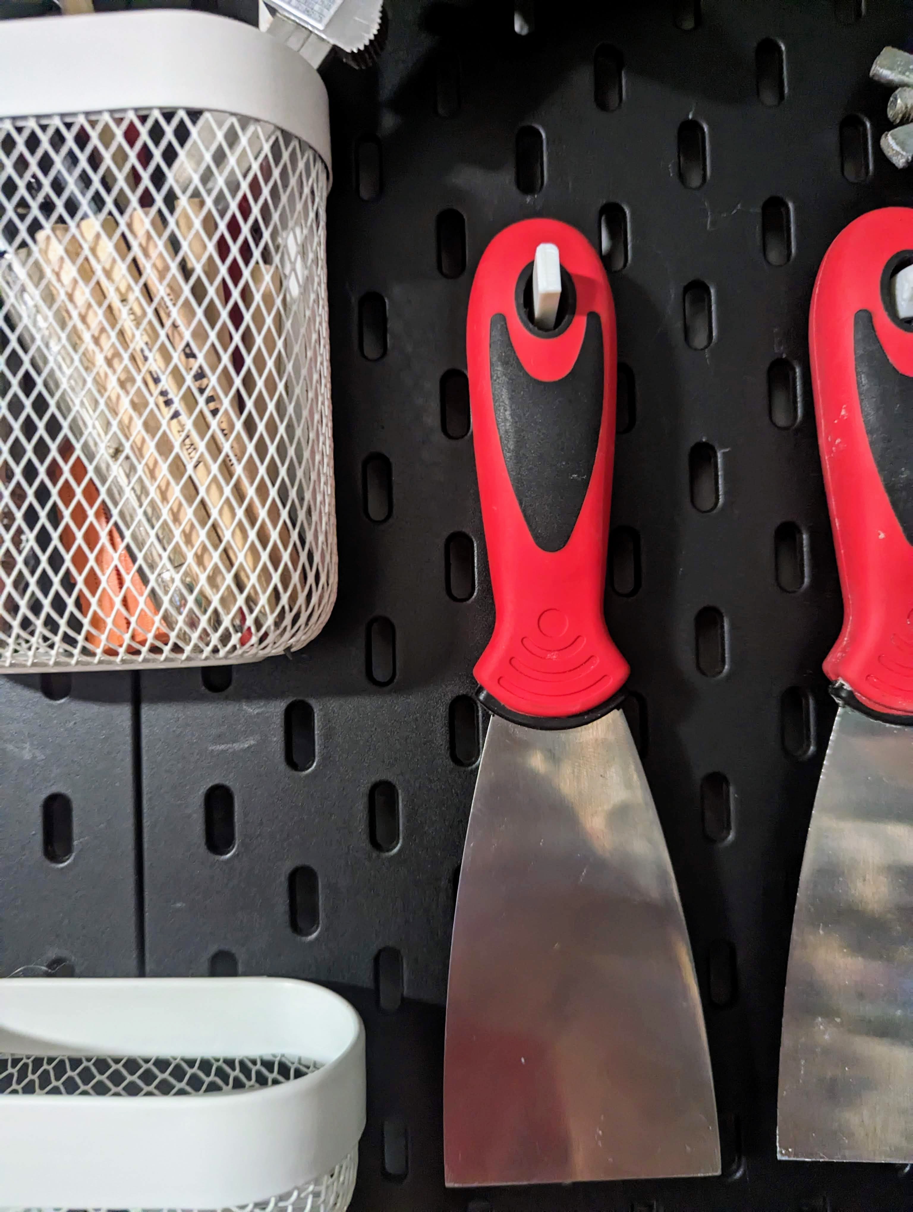 IKEA Skadis Hook scraper (Spachtelhalter)