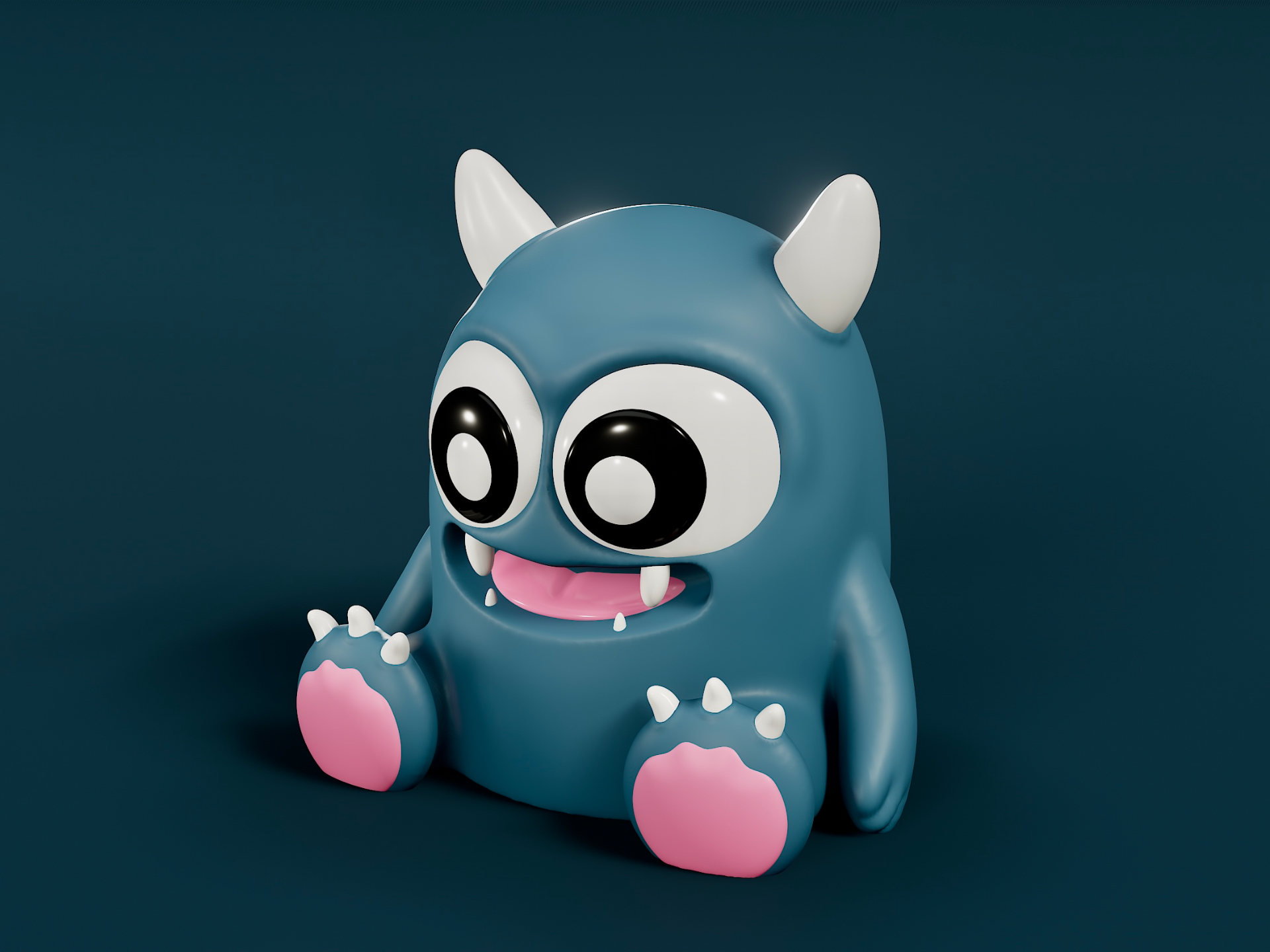 Giggly Googly-Eyed Monster
