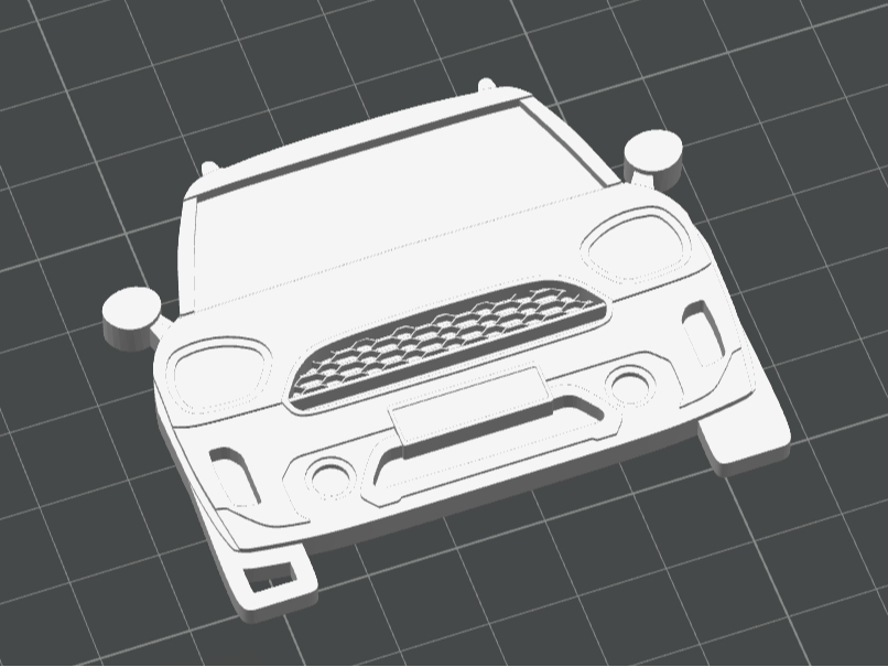 Mini Countryman Cooper S keychain