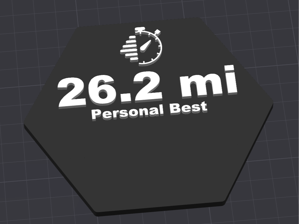 HexaDisplay - 26,2 miles Cover (clean)