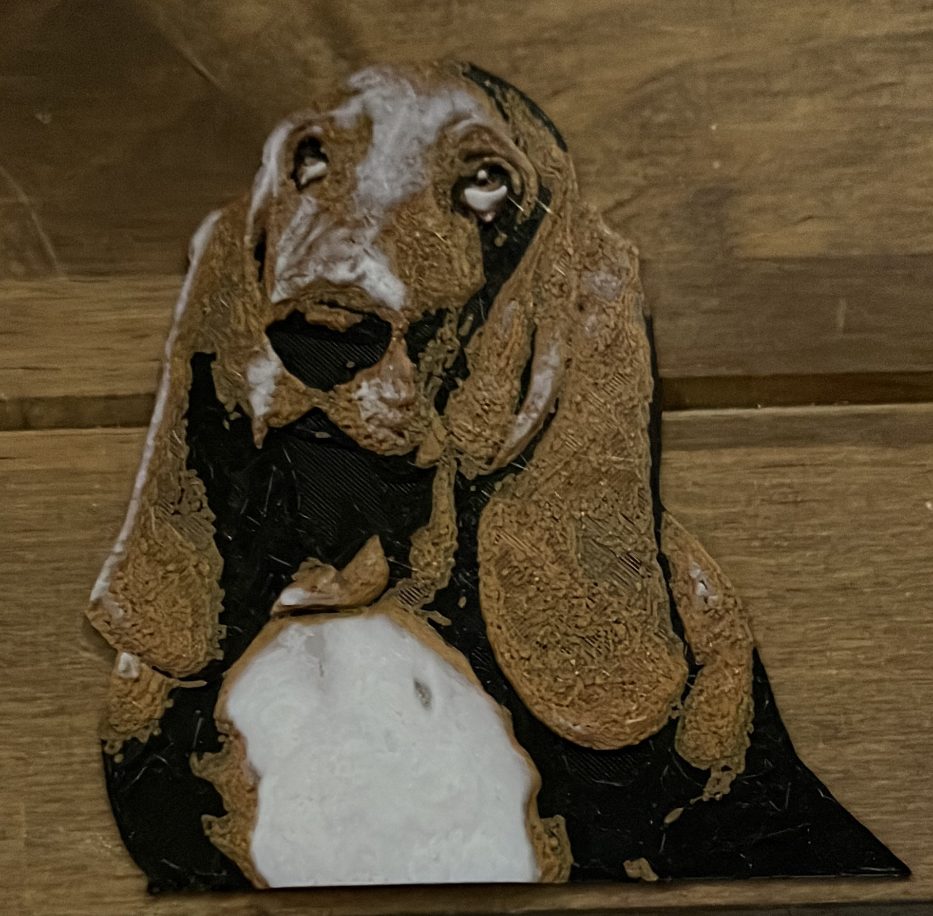 Basset Hound HueForge
