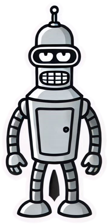 Bender Keychain