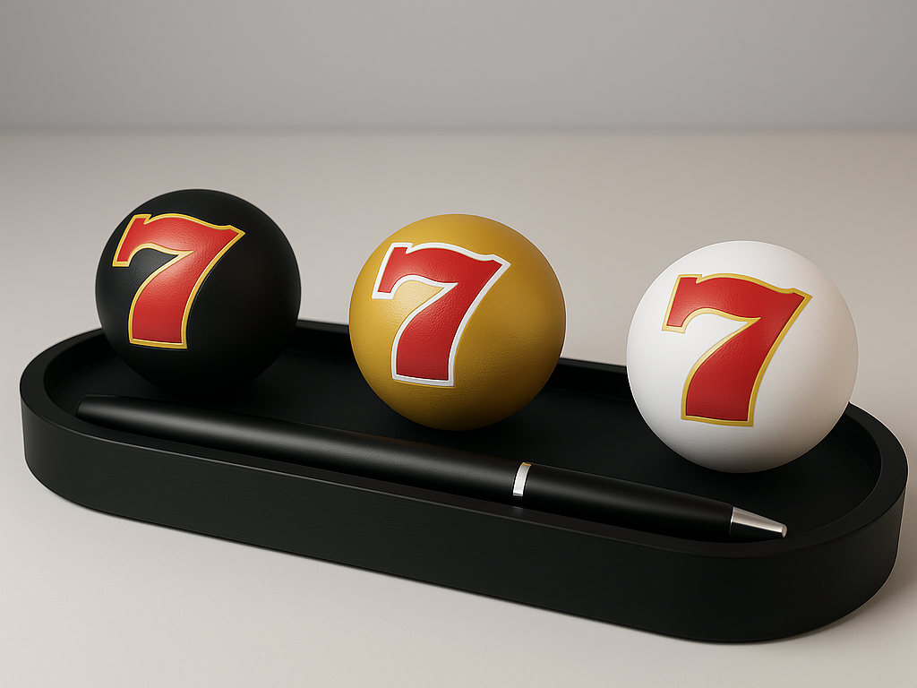Jackpot Ball + Pen Rest