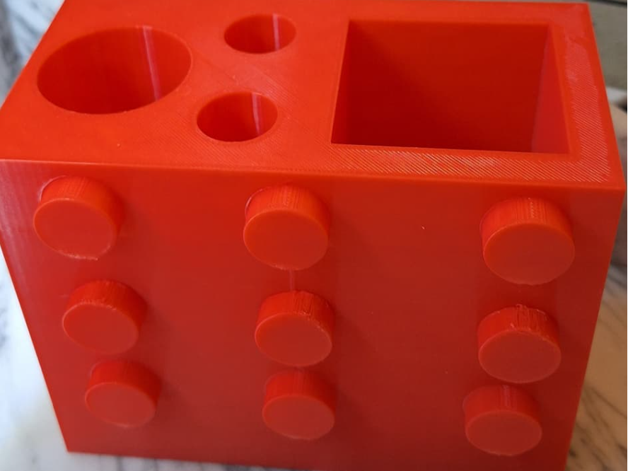 Brick - Toothpaste & Toothbrush Stand