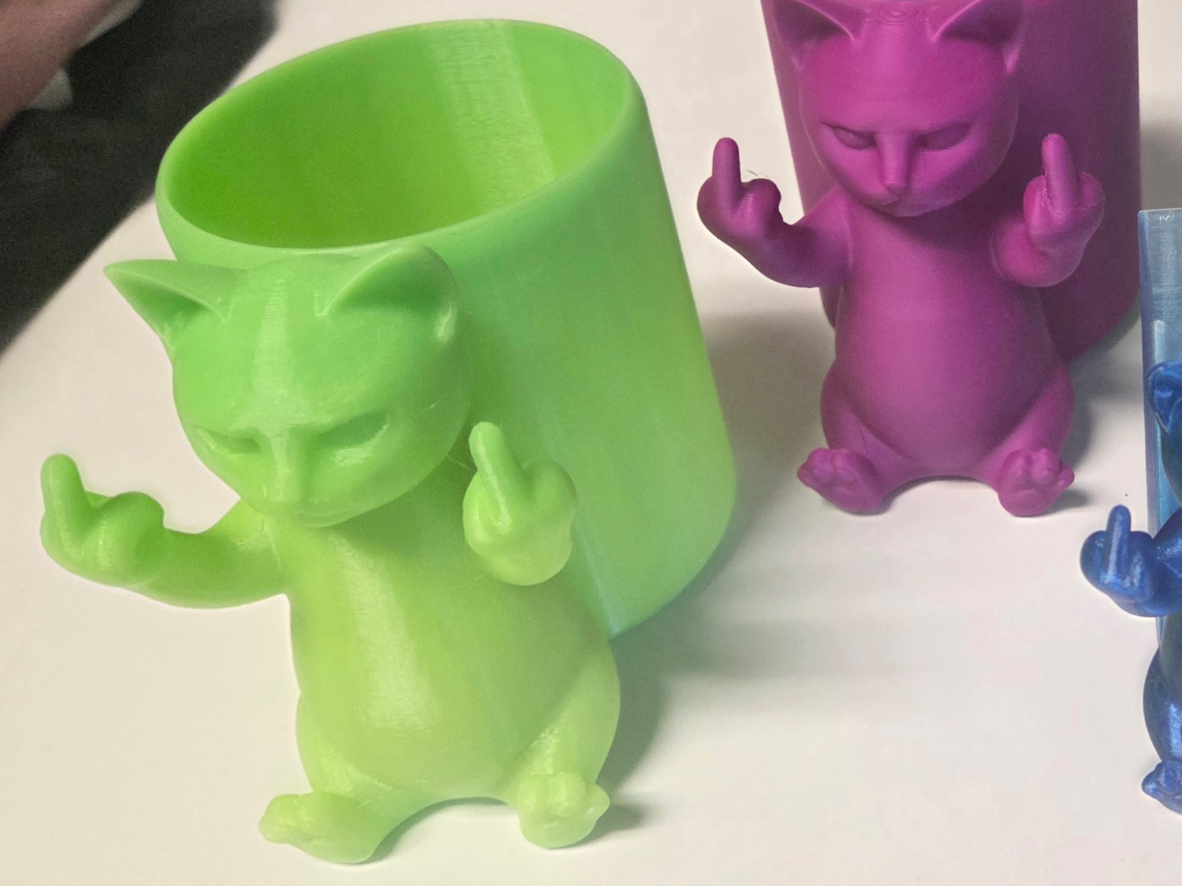 Prick the cat remix -pen cup