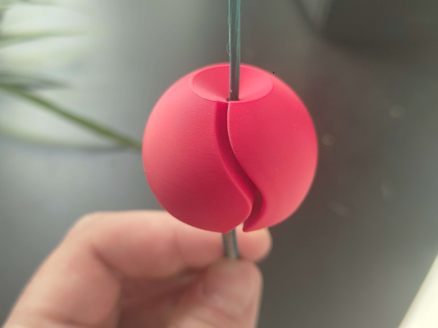 Boule de suspente de frein pour parapente.