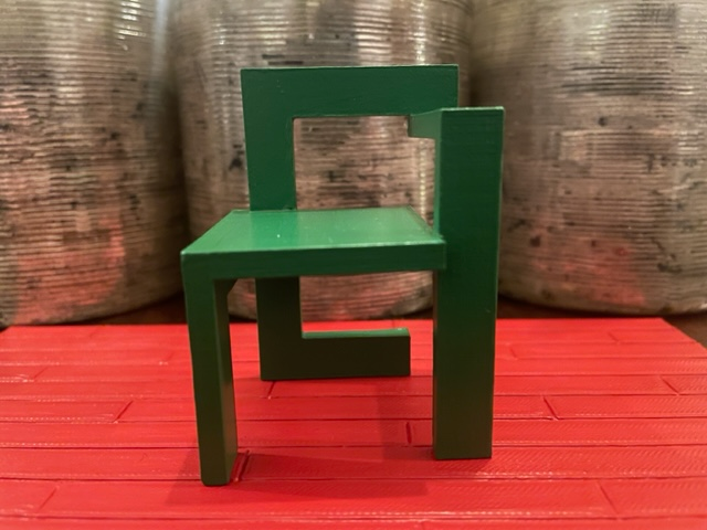 Steltman Chair (1963) – Rietveld Dutch Design