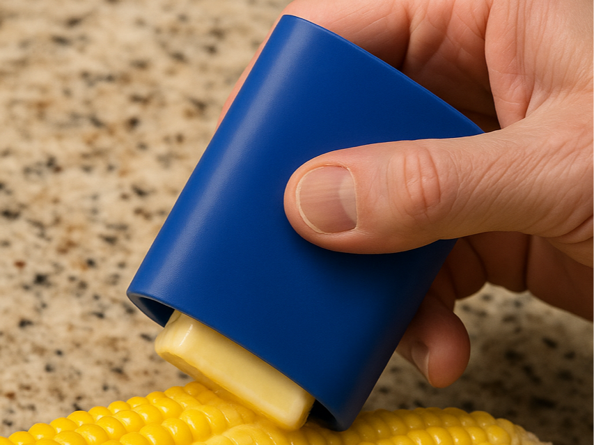 Butter Bud! No Mess, Perfectly Butter Your Food