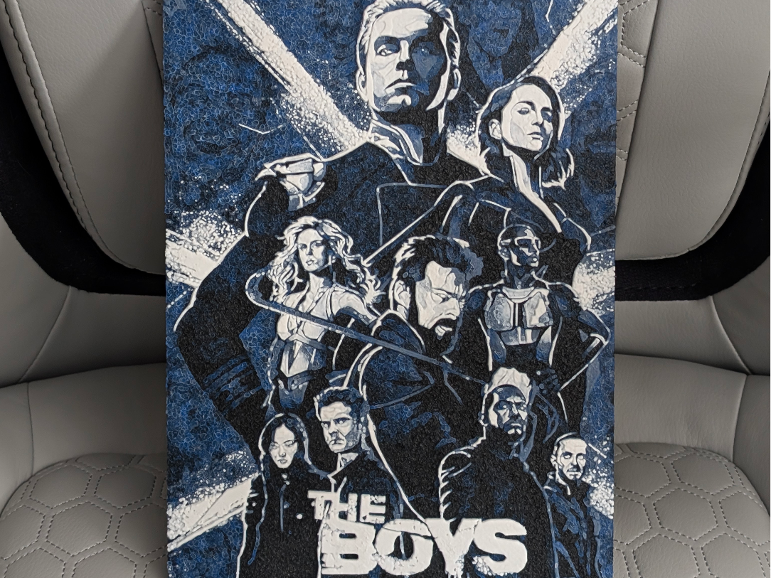 The boys poster blue