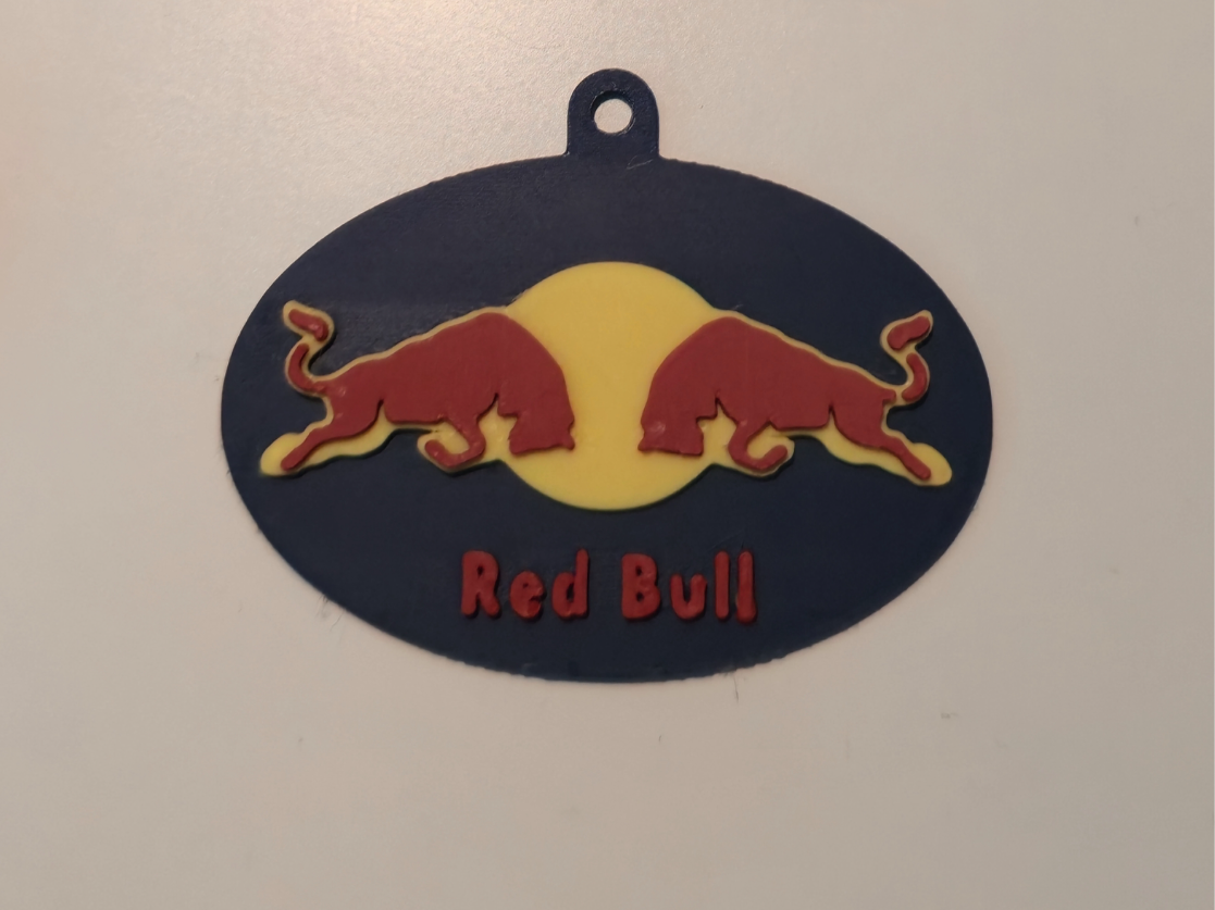 Red Bull Keychain