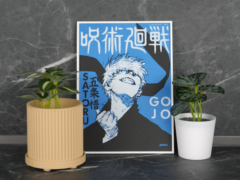 Gojo Satoru–The Strongest(Jujutsu Kaisen Hueforge)