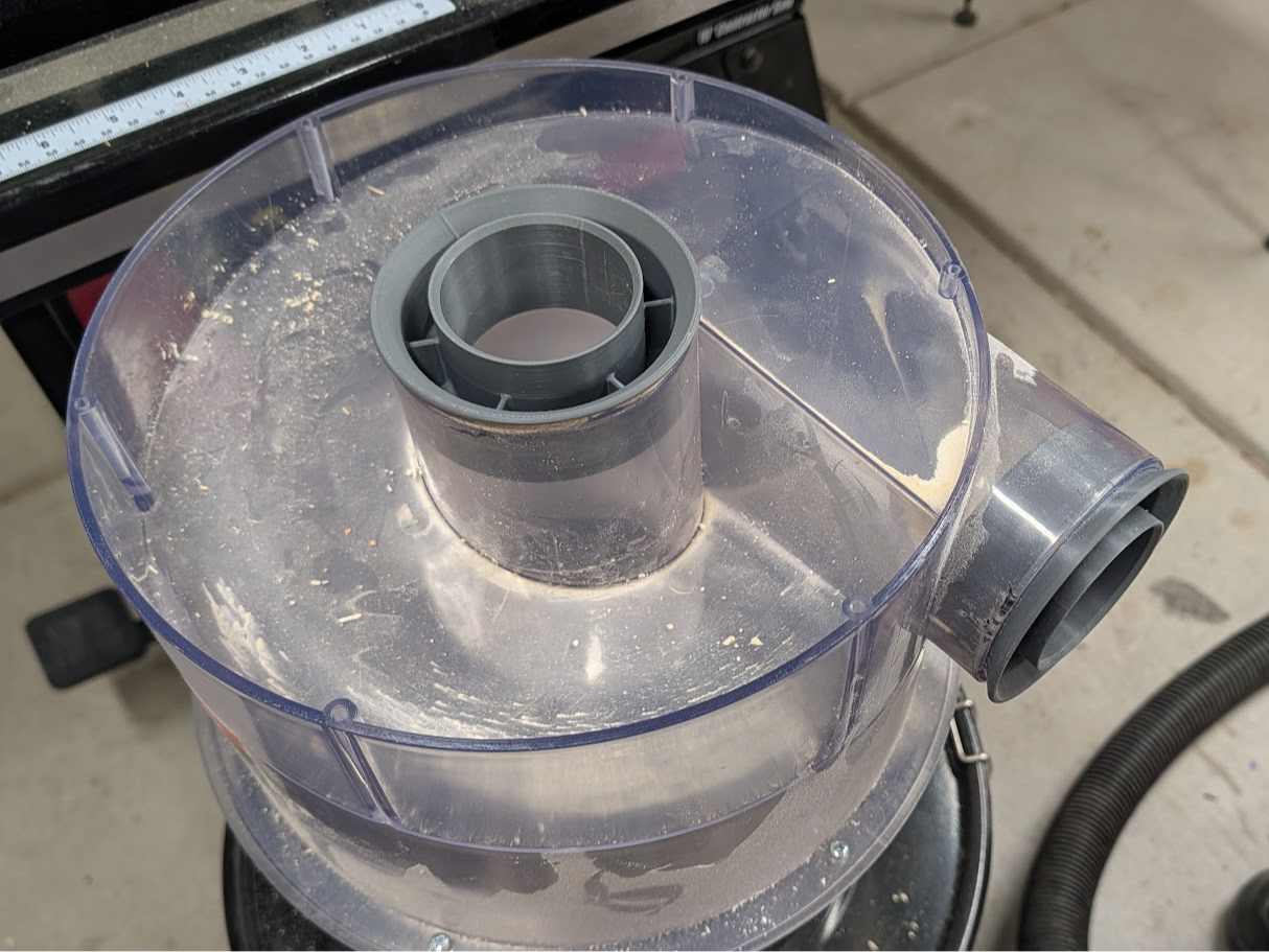 VEVOR Cyclone Dust Separator 2.5" adapters