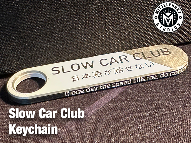 Slow Car Club Keychain