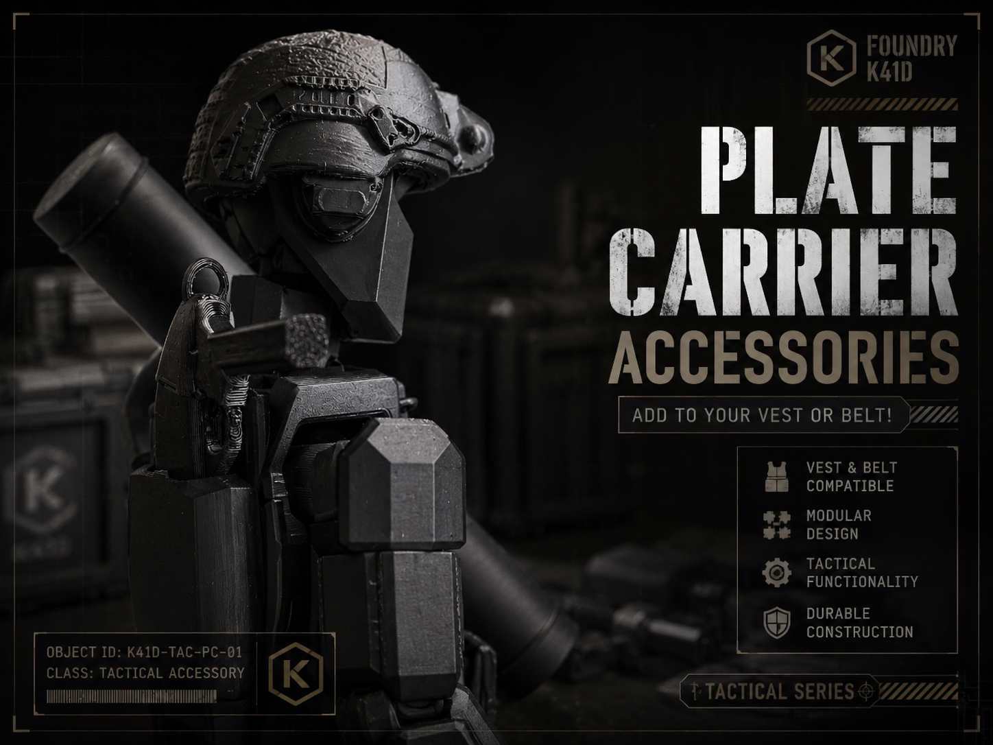 Dummy 13 Modular Vest/Belt Accessories