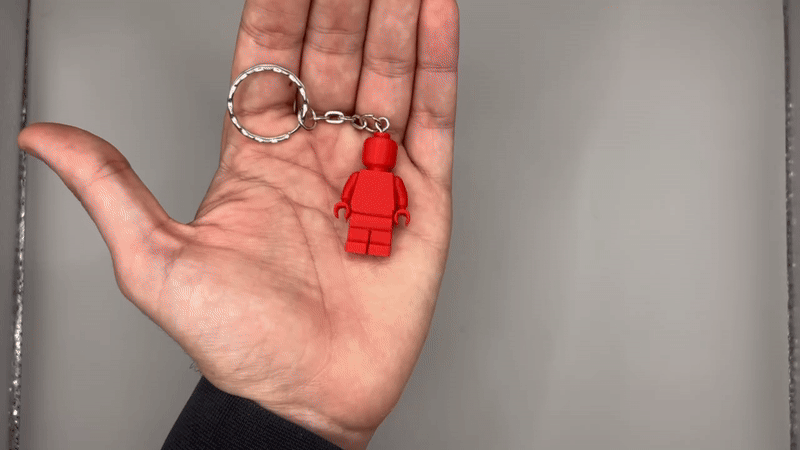 Mini Brick Figure (3 grams, Static)