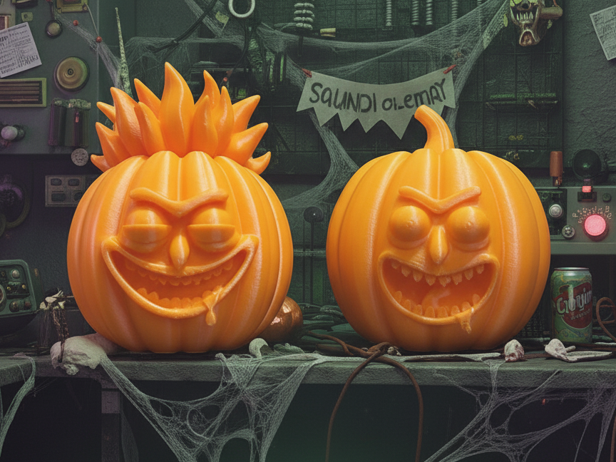 Pumpkin Rick (Sanchez) - Halloween