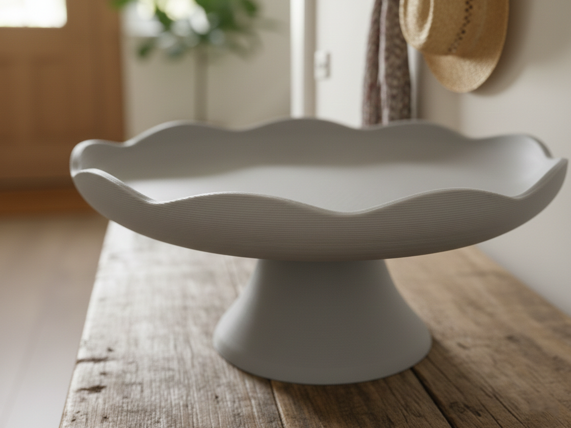 Cloud Pedestal Tray