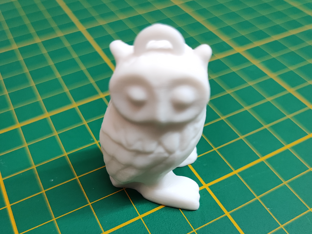 Cute baby owl keychain