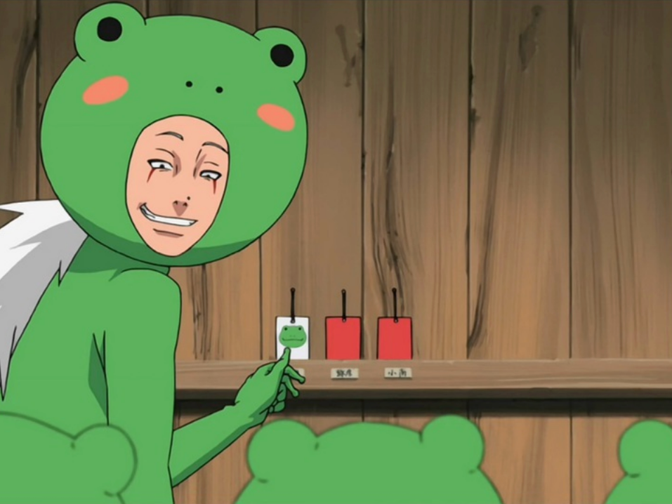 Jiraiya Frog Card
