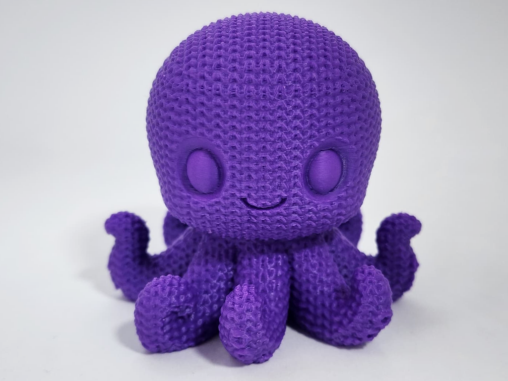 Knitted Cute Octopus