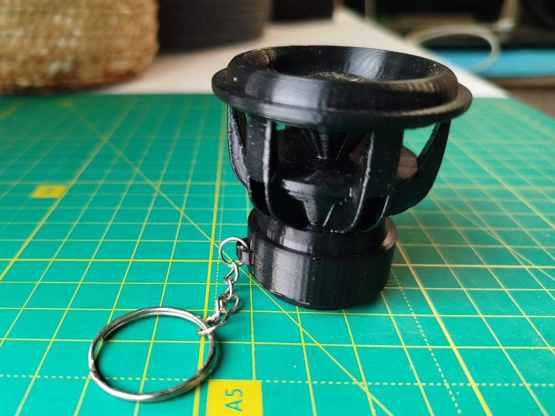 Mini Subwoofer Keychain