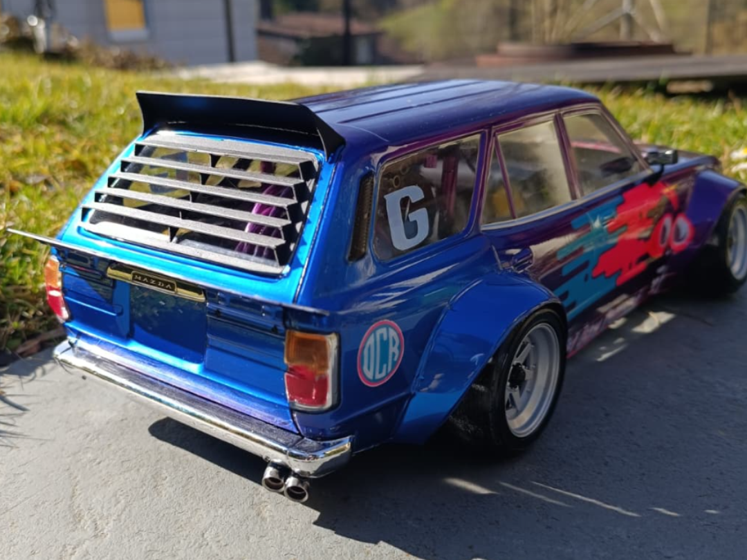 Mazda RX3 Louvers 1:10