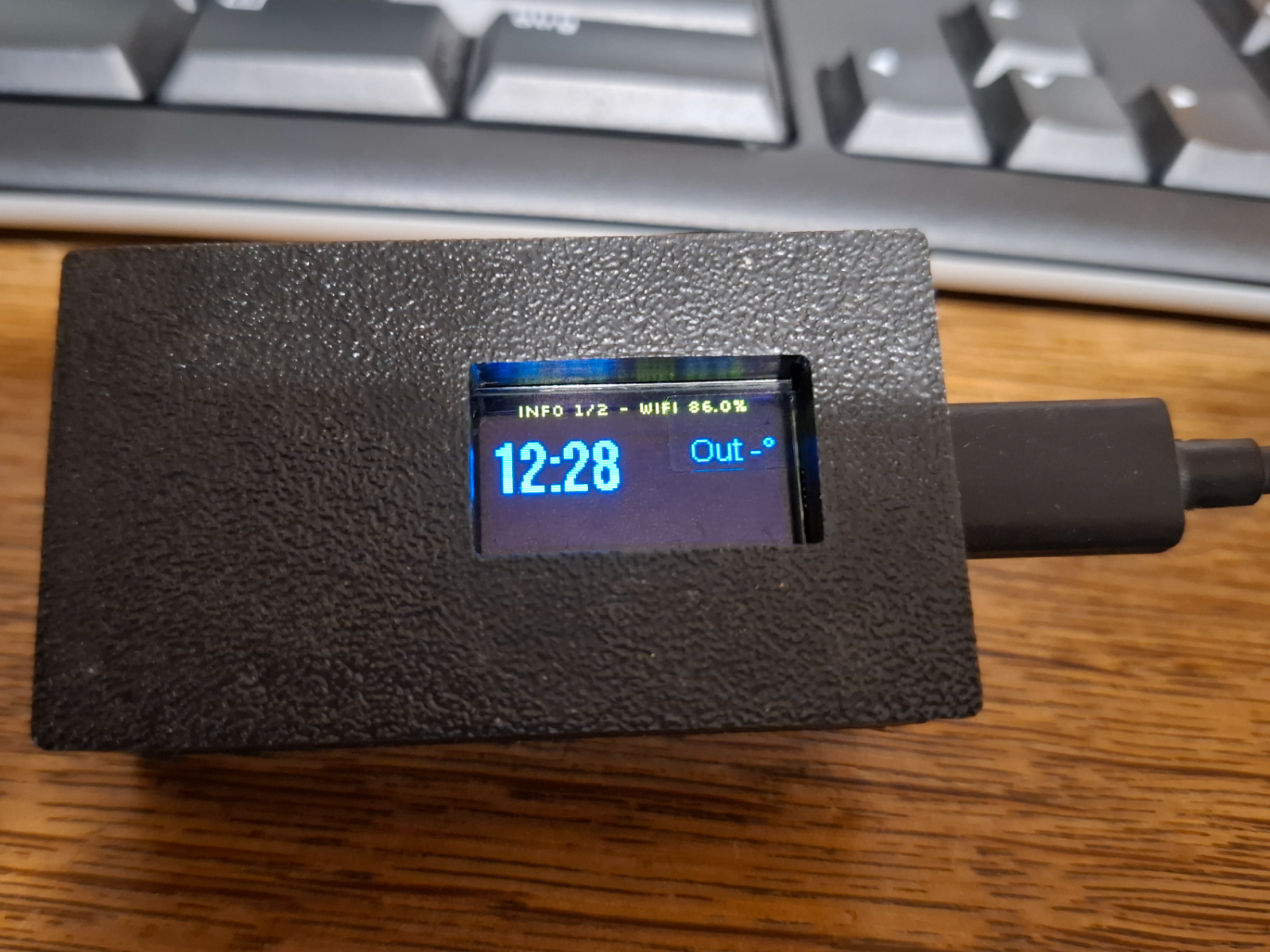Gehäuse für ESP8266 mit Minidisplay Ideaspark
